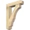 Ekena Millwork Balboa Craftsman Rough Sawn Bracket w/ Offset Brace, Douglas Fir, 6"W x 24"D x 32"H BKT0604X24X32BOA04RDF - alternate 1